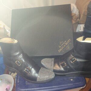 The office of Angela Scott boots